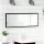 LED Fürdőszoba Tükör Musta tammi 100 x 8.5 x 37 cm Faanyag