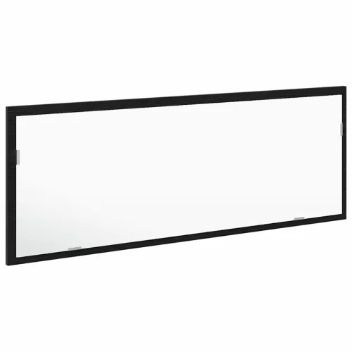 LED Fürdőszoba Tükör Musta tammi 100 x 8.5 x 37 cm Faanyag