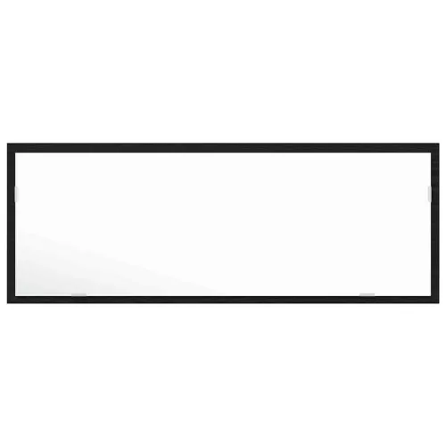 LED Fürdőszoba Tükör Musta tammi 100 x 8.5 x 37 cm Faanyag