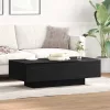 Dohányzóasztal Musta tammi 100 x 49.5 x 31 cm Faanyag