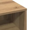 Dohányzóasztal kézműves tölgy 60 x 60 x 30 cm Faanyag