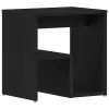 Éjjeliszekrény 2 pcs Musta tammi 40 x 30 x 40 cm Faanyag
