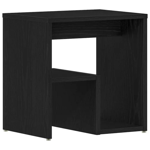 Éjjeliszekrény 2 pcs Musta tammi 40 x 30 x 40 cm Faanyag