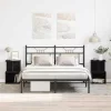 Éjjeliszekrény 2 pcs Musta tammi 35 x 35 x 55 cm Faanyag