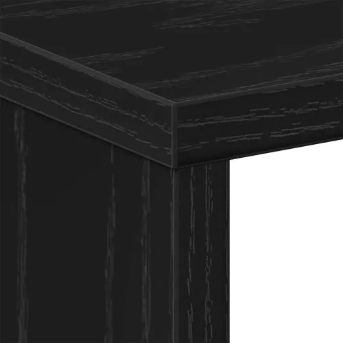 Éjjeliszekrény Musta tammi 50 x 30 x 51,5 cm Faanyag