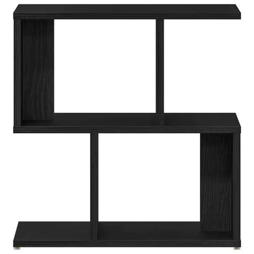 Éjjeliszekrény 2 pcs Musta tammi 50 x 30 x 51,5 cm Faanyag