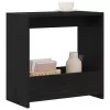 Oldal asztal Musta tammi 50 x 26 x 50 cm Faanyag
