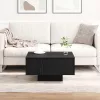 Dohányzóasztal Musta tammi 60 x 60 x 31.5 cm Faanyag