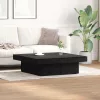 Dohányzóasztal Musta tammi 90 x 90 x 28 cm Faanyag