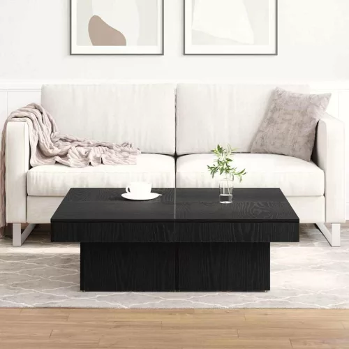 Dohányzóasztal Musta tammi 90 x 90 x 28 cm Faanyag
