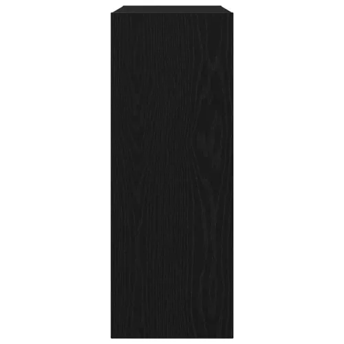 Konzolasztal Musta tammi 78 x 30 x 80 cm Faanyag