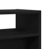 Konzolasztal Musta tammi 78 x 30 x 80 cm Faanyag