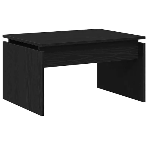 Dohányzóasztal Fekete tölgy 68 x 38 x 50 cm Faanyag