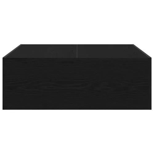 Dohányzóasztal Musta tammi 100 x 100 x 35 cm Faanyag