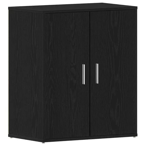 Cipősszekrény polcokkal Musta tammi 60 x 35 x 70 cm Faanyag