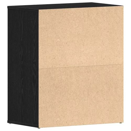 Cipősszekrény polcokkal Musta tammi 60 x 35 x 70 cm Faanyag