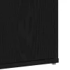 Cipősszekrény polcokkal Musta tammi 60 x 35 x 70 cm Faanyag