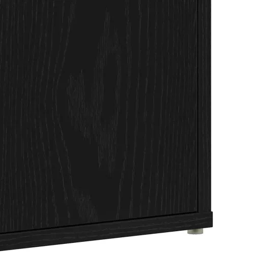 Cipősszekrény polcokkal Musta tammi 60 x 35 x 70 cm Faanyag