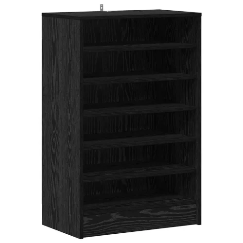 Cipősszekrény polcokkal Musta tammi 60 x 35 x 92 cm Faanyag