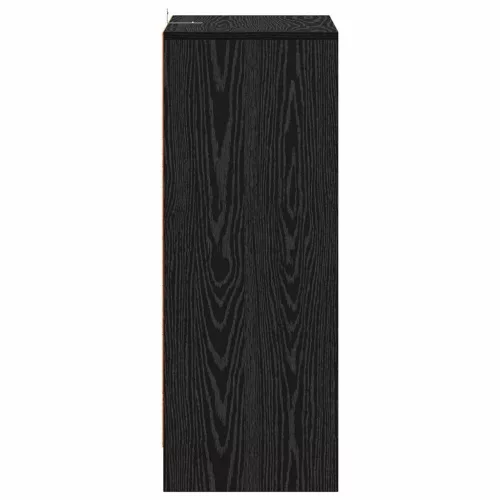 Cipősszekrény polcokkal Musta tammi 60 x 35 x 92 cm Faanyag
