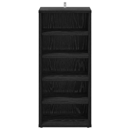 Cipősszekrény 2 pcs Musta tammi 32 x 35 x 70 cm Faanyag