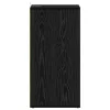 Cipősszekrény 2 pcs Musta tammi 32 x 35 x 70 cm Faanyag