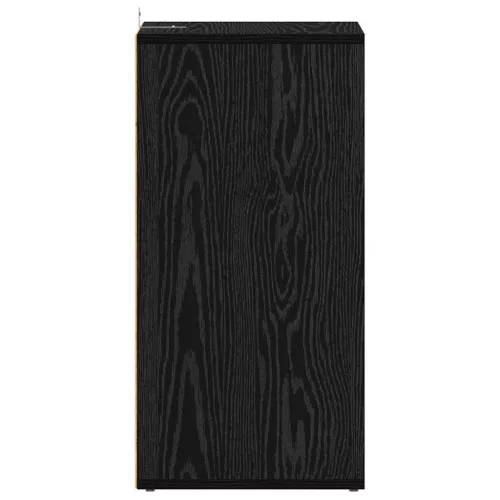Cipősszekrény 2 pcs Musta tammi 32 x 35 x 70 cm Faanyag