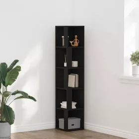 Sarokpolcok Musta tammi 33 x 33 x 164.5 cm Faanyag