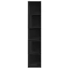 Sarokpolcok Musta tammi 33 x 33 x 164.5 cm Faanyag
