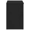 Cipőpad polcokkal tárolóval Musta tammi 60 x 30 x 45 cm Faanyag