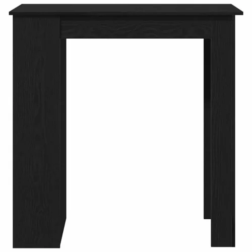 Bárasztal polcokkal Musta tammi 102 x 50 x 103.5 cm Faanyag