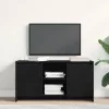 TV állvány Fekete 102 x 37.5 x 52.5 cm Faanyag