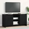 TV állvány Fekete 102 x 37.5 x 52.5 cm Faanyag
