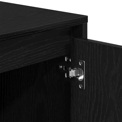 TV állvány Fekete 102 x 37.5 x 52.5 cm Faanyag