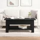 Dohányzóasztal Musta tammi 102 x 55 x 42 cm Faanyag