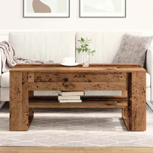 Dohányzóasztal Régi fa 102 x 55 x 45 cm Faanyag