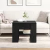 Dohányzóasztal Musta tammi 55.5 x 55 x 45 cm Faanyag