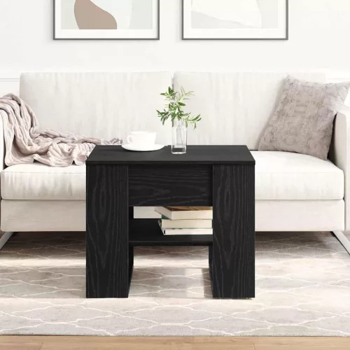Dohányzóasztal Musta tammi 55.5 x 55 x 45 cm Faanyag
