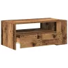 Dohányzóasztal with Drawer Régi fa 102 x 55 x 43.5 cm Faanyag