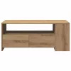 Dohányzóasztal kézműves tölgy 102 x 55 x 43.5 cm Faanyag