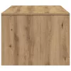 Dohányzóasztal kézműves tölgy 102 x 55 x 43.5 cm Faanyag