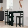 Fali bárasztal Musta tammi 102 x 55 x 103.5 cm Faanyag
