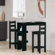 Fali bárasztal Musta tammi 102 x 55 x 103.5 cm Faanyag