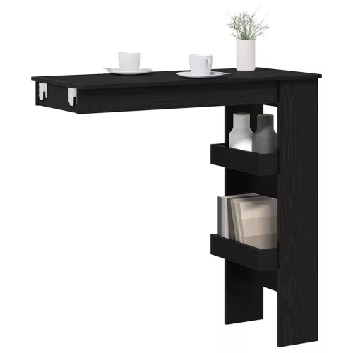 Fali bárasztal Musta tammi 102 x 55 x 103.5 cm Faanyag