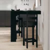 Fali bárasztal Musta tammi 102 x 55 x 103.5 cm Faanyag