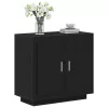 Széf Fekete 80 x 40 x 75 cm Faanyag