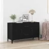 Széf fiókkal Fekete 100 x 36 x 60 cm Faanyag