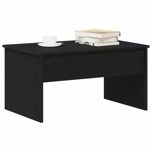 Dohányzóasztal Fekete tölgy 80 x 50.5 x 41.5 cm Faanyag