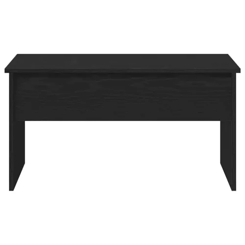 Dohányzóasztal Fekete tölgy 80 x 50.5 x 41.5 cm Faanyag
