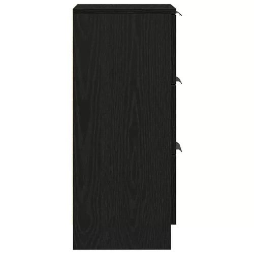 Fekete tölgy szekrény Musta tammi 30 x 30 x 70 cm Faanyag